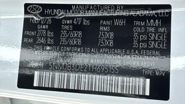 2026 Hyundai TUCSON SEL