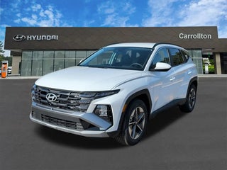 2026 Hyundai TUCSON with Serenity White Pearl Exterior