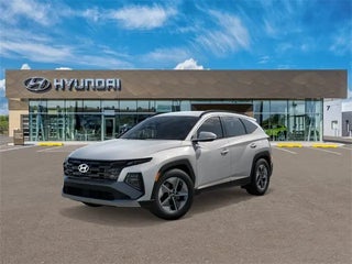 2026 Hyundai TUCSON with Serenity White Pearl Exterior
