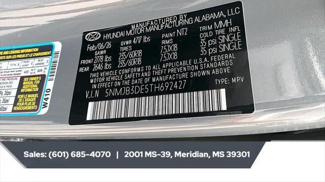 2026 Hyundai TUCSON SEL