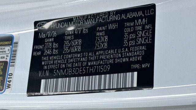 2026 Hyundai TUCSON SEL