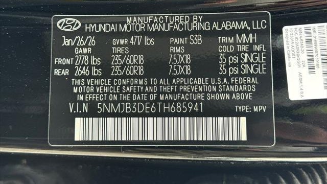 2026 Hyundai TUCSON SEL