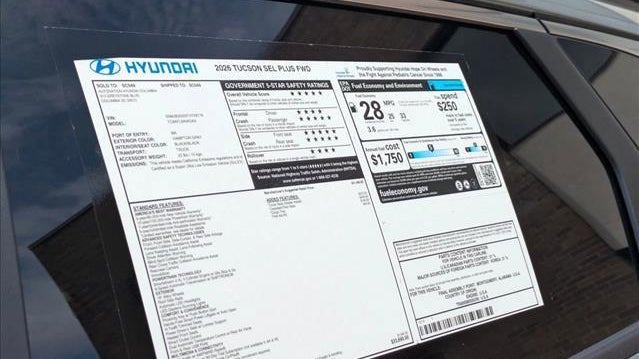 2026 Hyundai TUCSON SEL