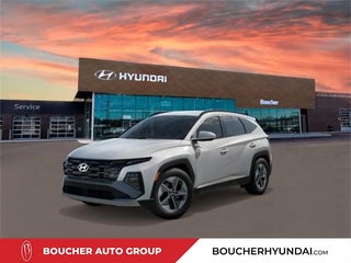 2026 Hyundai TUCSON with Serenity White Pearl Exterior
