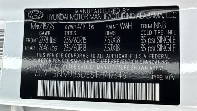2026 Hyundai TUCSON SEL