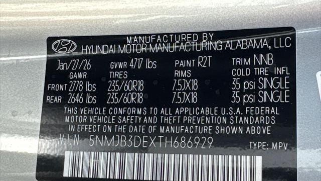 2026 Hyundai TUCSON SEL