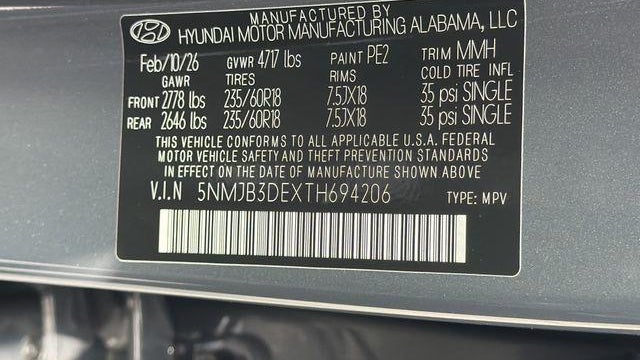 2026 Hyundai TUCSON SEL