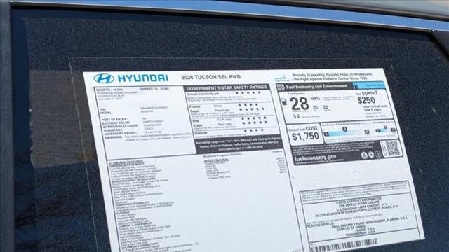 2026 Hyundai TUCSON SEL