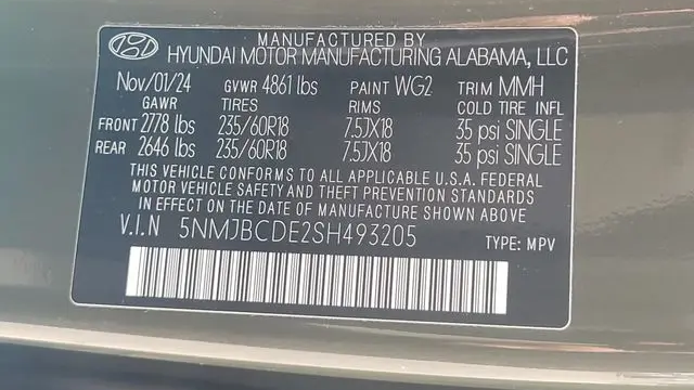 2025 Hyundai TUCSON SEL