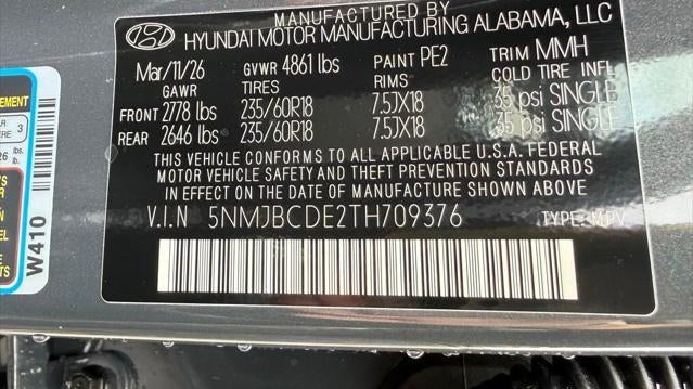 2026 Hyundai TUCSON SEL