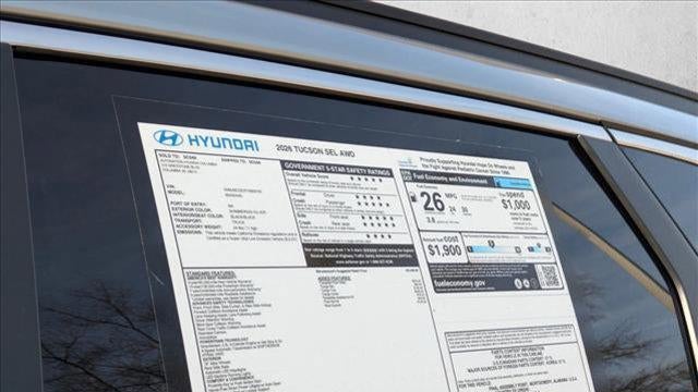 2026 Hyundai TUCSON SEL