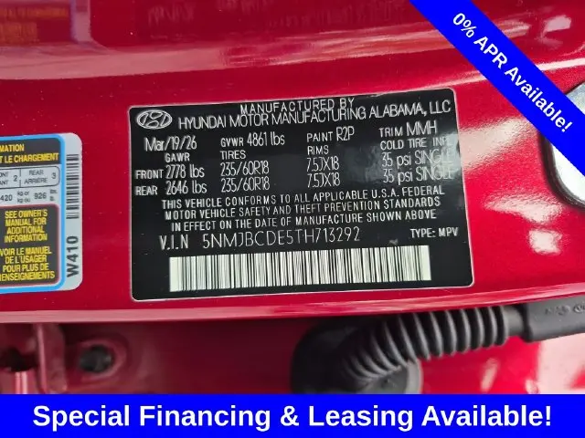 2026 Hyundai Tucson - $27,999