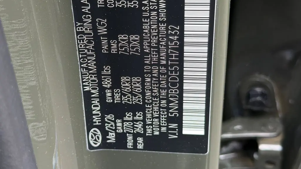 2026 Hyundai TUCSON SEL