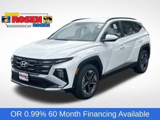 2026 Hyundai TUCSON with Serenity White Pearl Exterior
