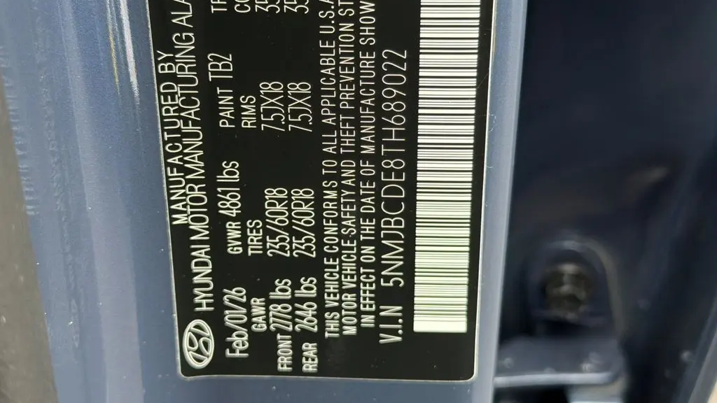 2026 Hyundai TUCSON SEL
