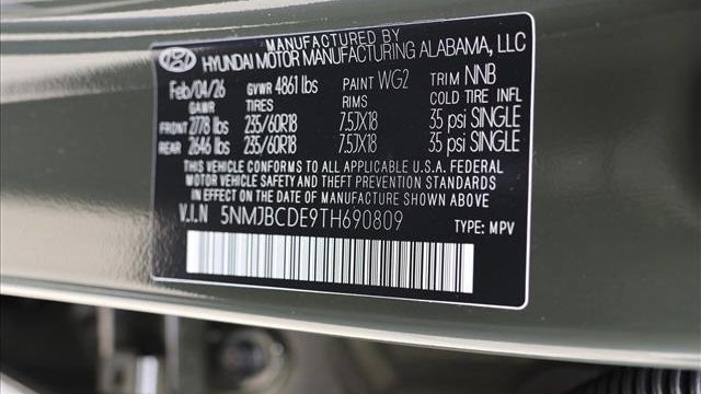 2026 Hyundai TUCSON SEL