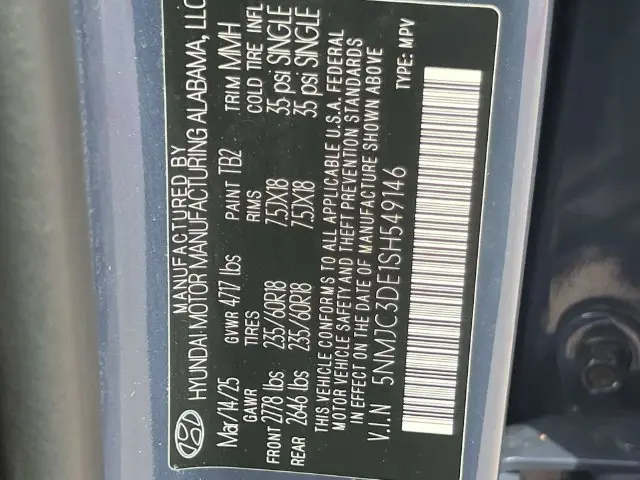 2025 Hyundai Tucson - $25,702