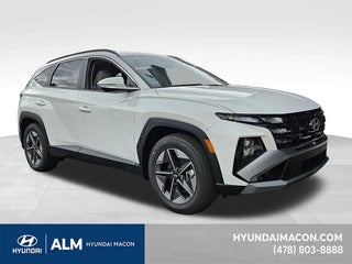 2026 Hyundai TUCSON with Serenity White Pearl Exterior
