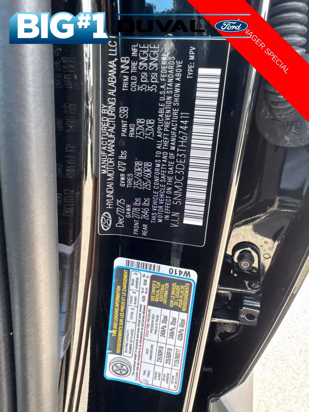 2026 Hyundai Tucson - $28,755
