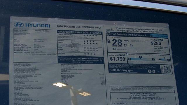 2026 Hyundai TUCSON SEL Premium