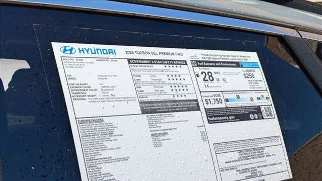 2026 Hyundai TUCSON SEL Premium