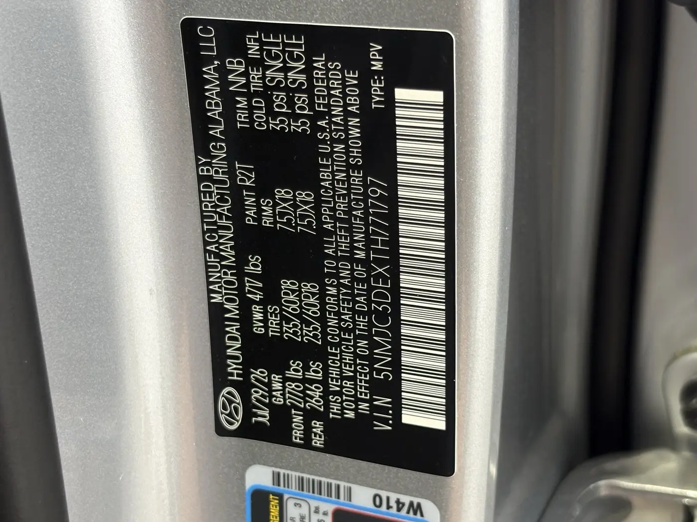 2026 Hyundai Tucson - $31,881