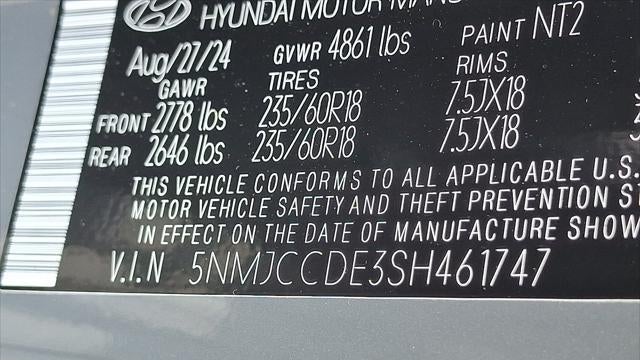 2025 Hyundai TUCSON SEL Convenience