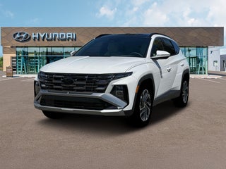 2026 Hyundai TUCSON with Serenity White Pearl Exterior