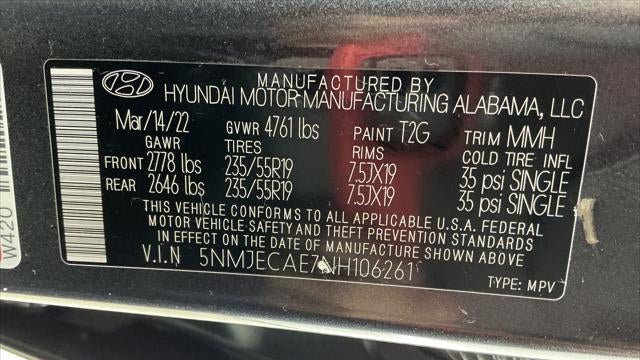 2022 Hyundai TUCSON Limited