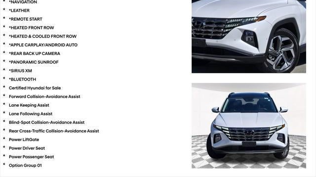 2023 Hyundai TUCSON Limited