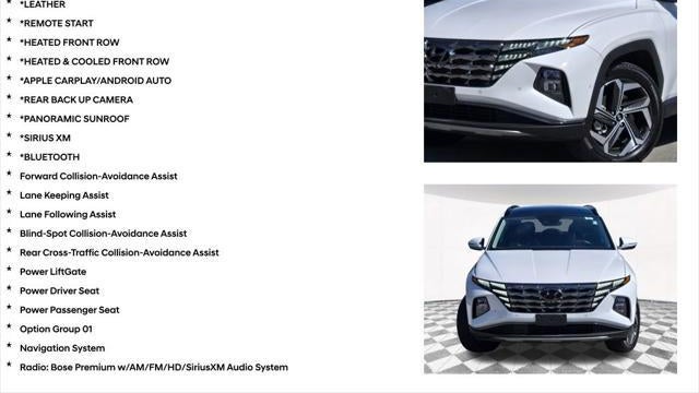 2023 Hyundai TUCSON Limited