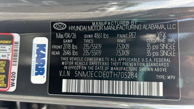 2026 Hyundai TUCSON Limited