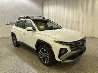 2026 Hyundai TUCSON with Serenity White Pearl Exterior