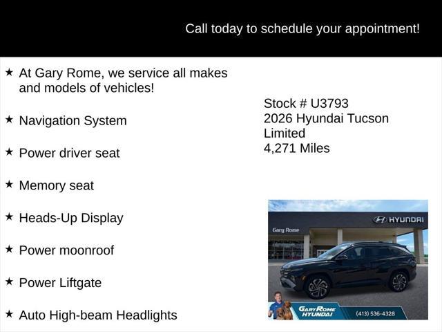 2026 Hyundai Tucson - $40,486