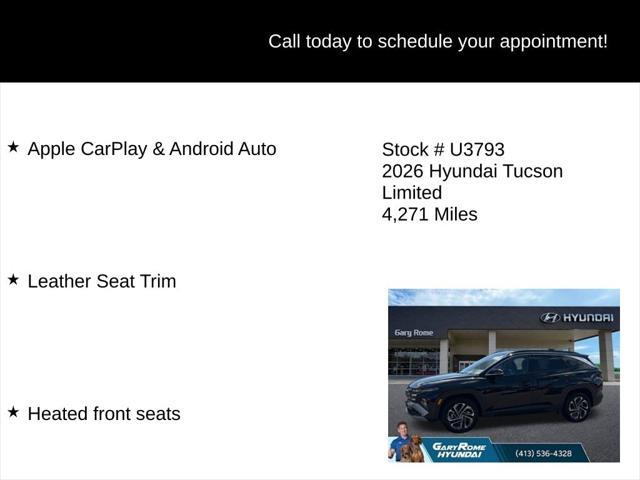 2026 Hyundai Tucson - $40,486