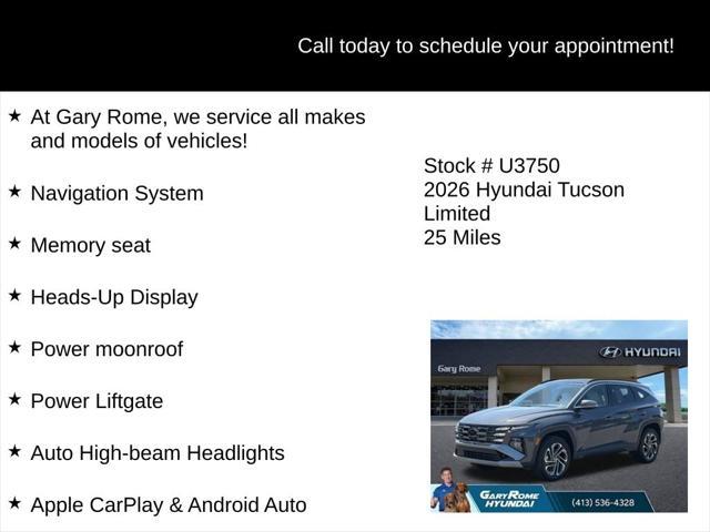 2026 Hyundai Tucson - $40,986