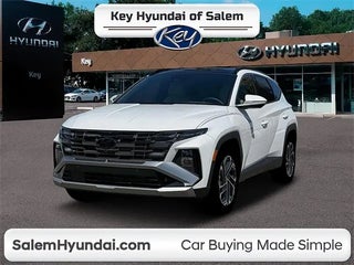 2026 Hyundai TUCSON with Serenity White Pearl Exterior