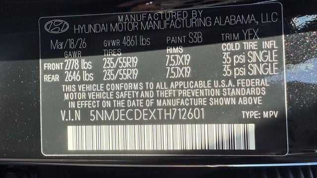 2026 Hyundai TUCSON Limited