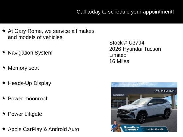 2026 Hyundai Tucson - $40,486