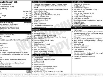 2023 Hyundai Tucson AWD SEL 4DR SUV