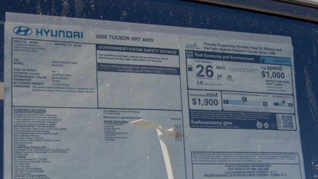 2026 Hyundai TUCSON XRT