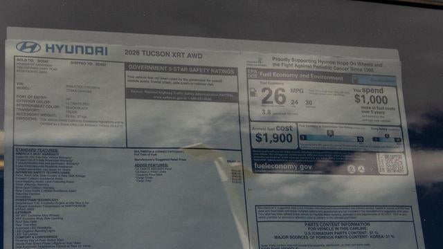 2026 Hyundai TUCSON XRT