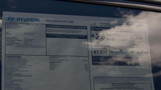 2026 Hyundai TUCSON XRT