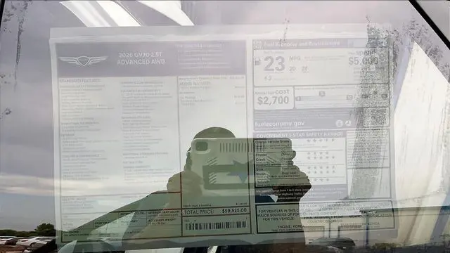 2026 Genesis GV70 2.5T Advanced
