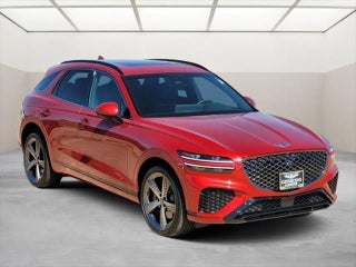 2024 Genesis GV70 with Mauna Red Exterior