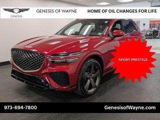 2024 Genesis GV70 with Mauna Red Exterior