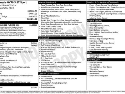 Photo of a 2025 Genesis GV70 AWD 3.5T Sport 4DR SUV for sale