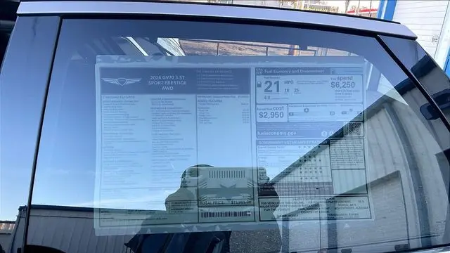 2026 Genesis GV70 3.5T Sport Prestige