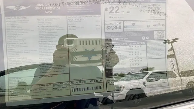 2026 Genesis GV70 2.5T Sport Prestige