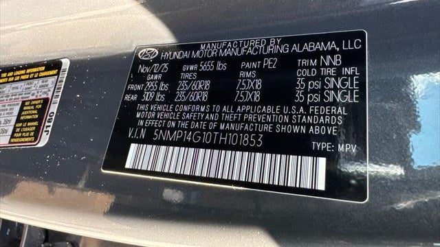 2026 Hyundai SANTA FE Hybrid SE